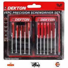Dekton Precision Screwdriver Set 11 Pieces