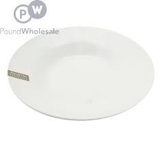 Avante Plain White Soup Plate 20cm