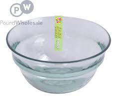 Bello Plastic Glass Effect Large Bowl 2800ml