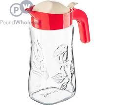 Glass Prism Jug 1000ml