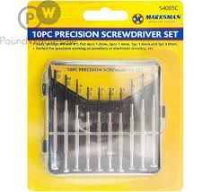 Marksman Precision Screwdriver Set 10pc