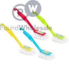 Bettina Fantail Dishbrush Assorted Colours