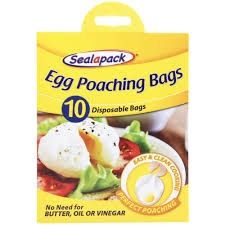 Sealapack Disposable Egg Poaching Bags 10 Pack CDU