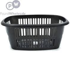 Rectangular Laundry Basket Graphite 55l