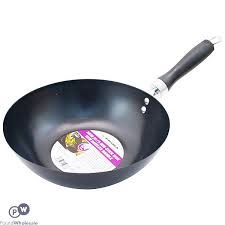 Prima Bakelite Handle Non-Stick Wok 30cm