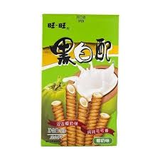 WW Biscuit Coconut 旺旺黑白配巧椰奶味 56g