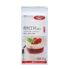 BD - Gelatine 1 Leaves 百鑽 吉利丁片 25g