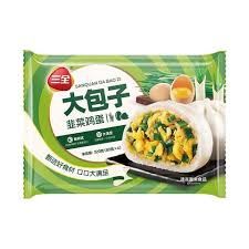 SQ Chive &amp; Egg Bun 三全韭菜雞蛋包 320g