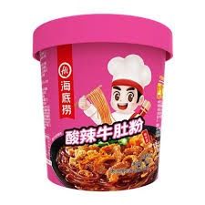 HDL Instant Vermicelli- Spicy Konjac Tripe 海底撈方便粉絲麻辣素毛肚120g