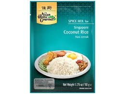 AHG Singapore Coconut Rice 50g