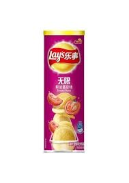 LAY Potato Chip- Tomato (Tube) 樂事薯片-鲜浓番茄(桶)90g
