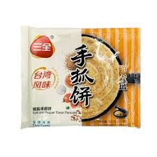 SQ Salt and Pepper Flavor Pancake 三全椒盐手抓饼 320g