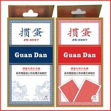 YJ  4A Guandan Poker Cards 愚記摜蛋撲克牌