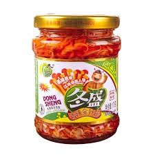 DS Enoki Mushroom Chilli Oil 冬盛金针菇红油味 175g