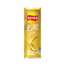 LAY Potato Chip- Original (Tube) 樂事薯片-原味 (桶)90g