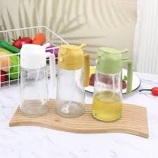 Meishida Glass Oil Bottle 美时达玻璃油壶 580ml