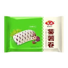 ANJOY Purple Sweet Potato Roll 安井紫薯卷 400g
