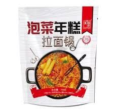 CLS Rice Cake Noodles Kimchi 張力生泡菜年糕拉麵鍋 350g