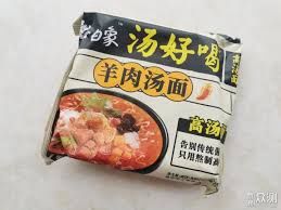 BX Noodle Mutton Soup 白象湯好喝-羊肉湯麵 103g