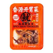 FRESHASIA Spicy Squid Tentacles 香源麻辣鱿鱼须 70g
