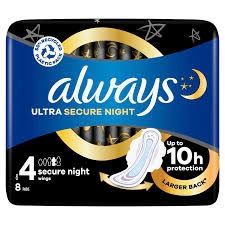 Always Ultra Secure Night Size 4 PM269