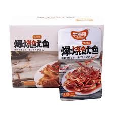 Niuhaige Spicy Squid 牛海哥爆烧鱿鱼香辣 15gx20