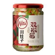 CWZ Green Red Chilli Sauce 川娃子双椒酱 230g