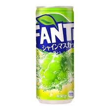Fanta Soda Shine Muscat 芬達麝香葡萄味 250ml