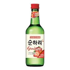 JOJU Korea Fruit Soju Strawberry 韩国果味烧酒 - 草莓味 360ml