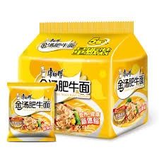 KSF Golden Stock Beef Noodles 康师傅金汤肥牛面 108g x 5 packs