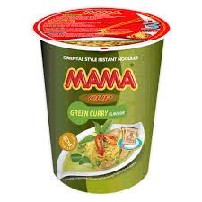 Mama Green Curry Cup 妈妈牌绿咖喱杯面  70g