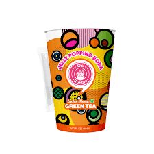 OB Lychee Mango Green Boba 350ml