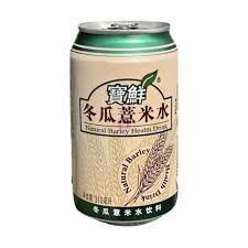 BX Winter Melon &amp; Barley Drink 寶鮮冬瓜薏米水飲料 310ml