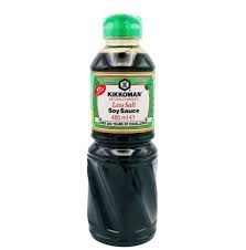 Kikkoman Less Salt Soy Sauce 480ml