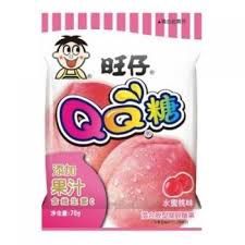 WW QQ Gummies - Peach 旺仔QQ糖-桃味 20g