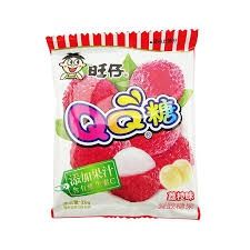 WW QQ Gummies - Lychee 旺仔QQ糖-荔枝味 20g