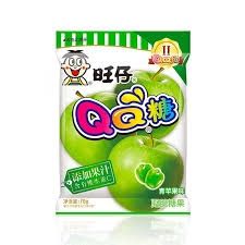 WW QQ Gummies Green Apple 旺仔QQ糖 青苹果味 20g