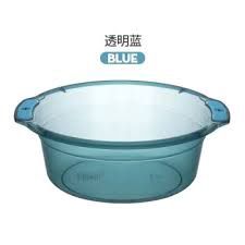 Washing Bowl Clear 阿姿玛 欧式透明双耳盆 36cm*12.5/8L