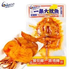 YX Big Squid Skewer-Spicy 加貝鮮大魷魚-香辣50g