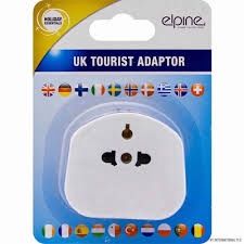 Elpine UK Tourist Adaptor