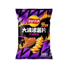 Lay&#39;s Wave Chips Hot Ramen 乐事薯片大波浪火雞麵 70g