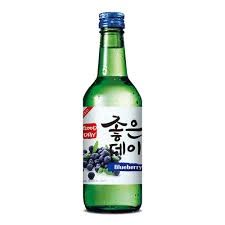 JOJU Korea Fruit Soju Blueberries 韩国果味烧酒 - 蓝莓味 360ml