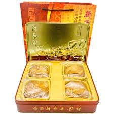 Wonderful White Lotus D/Yolks Mooncake 名品双黄白莲蓉月饼 185g x 4