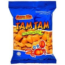 Snekku Tam Tam Crab Snacks 当当蟹酥 80g