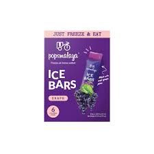 Pops Malaya Ice Bars Grape 45ml x 6