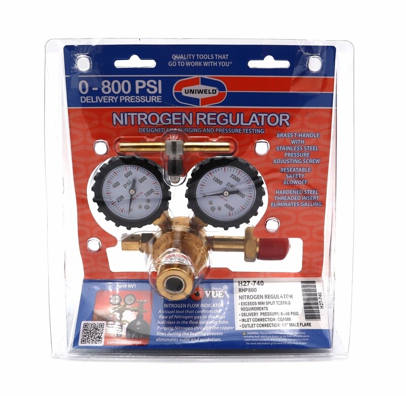 Nitrogen Regulator 800 PSI