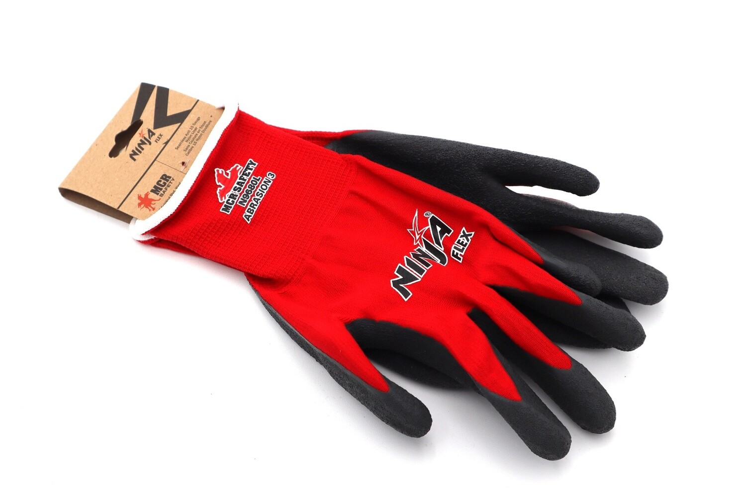 Ninja Flex Latex Coated Gloves-Large