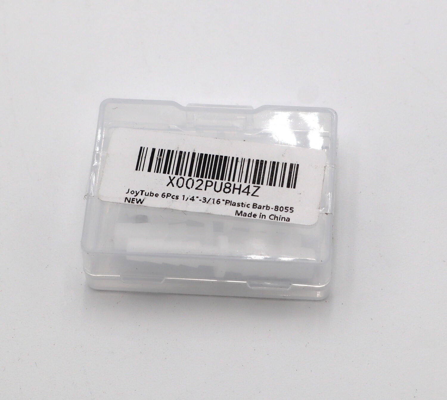 1/4-3/16 Plastic Barb Reducer (Each)