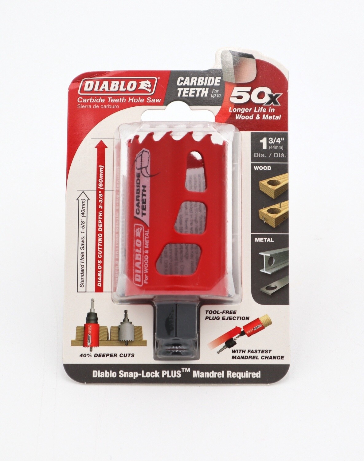1-3/4 Holesaw Diablo