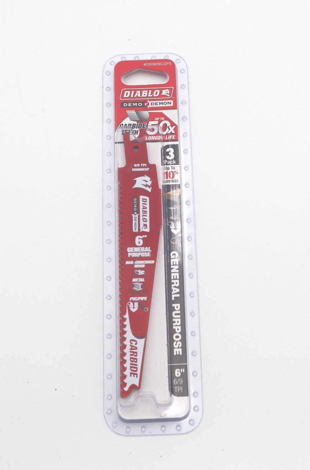 6” General Purpose Blades 3pk